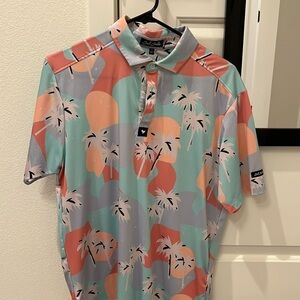 Bad Birdie golf shirt
Worn twice
Size small
Colors: mint, lavender, creamcicle